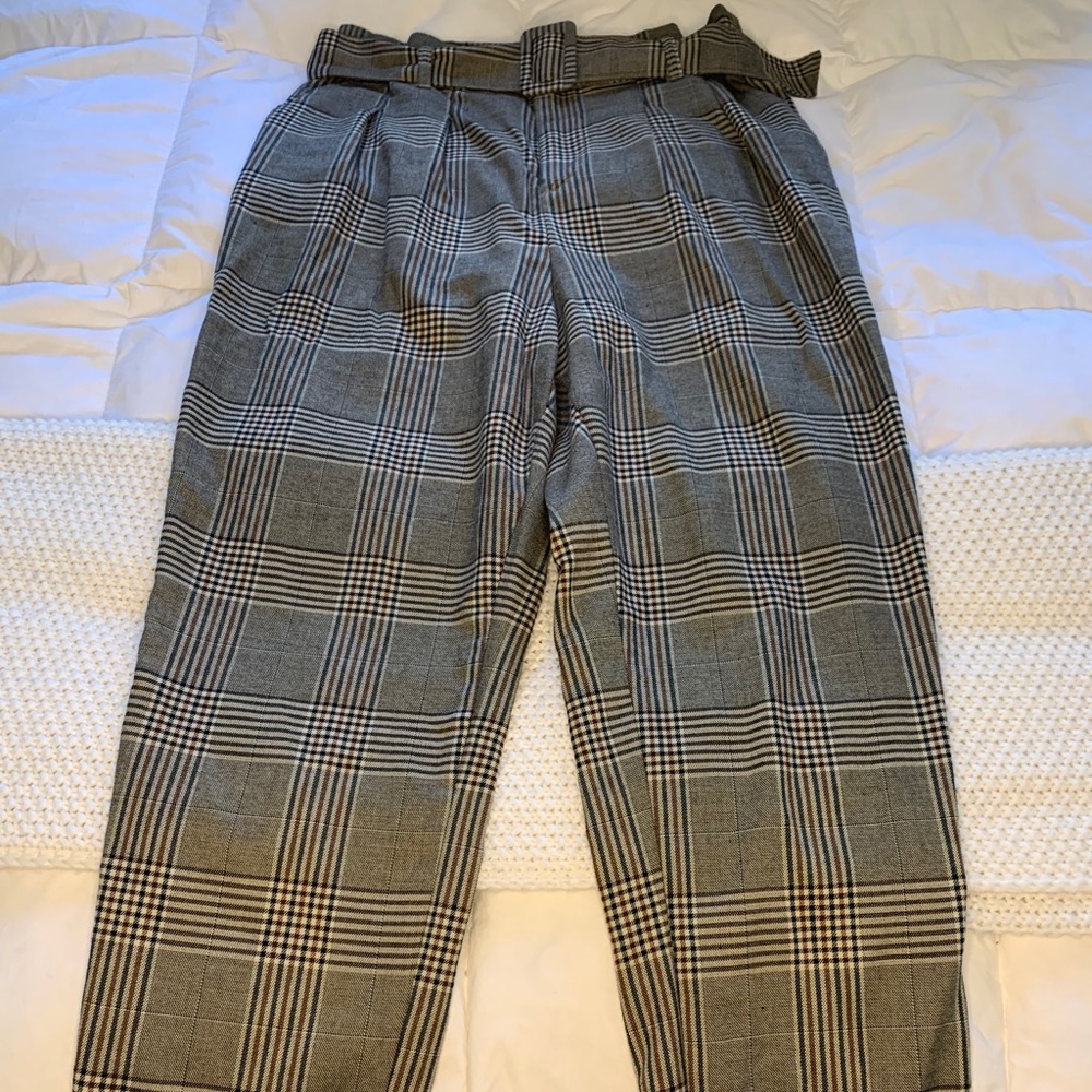 Plaid Dress Pants